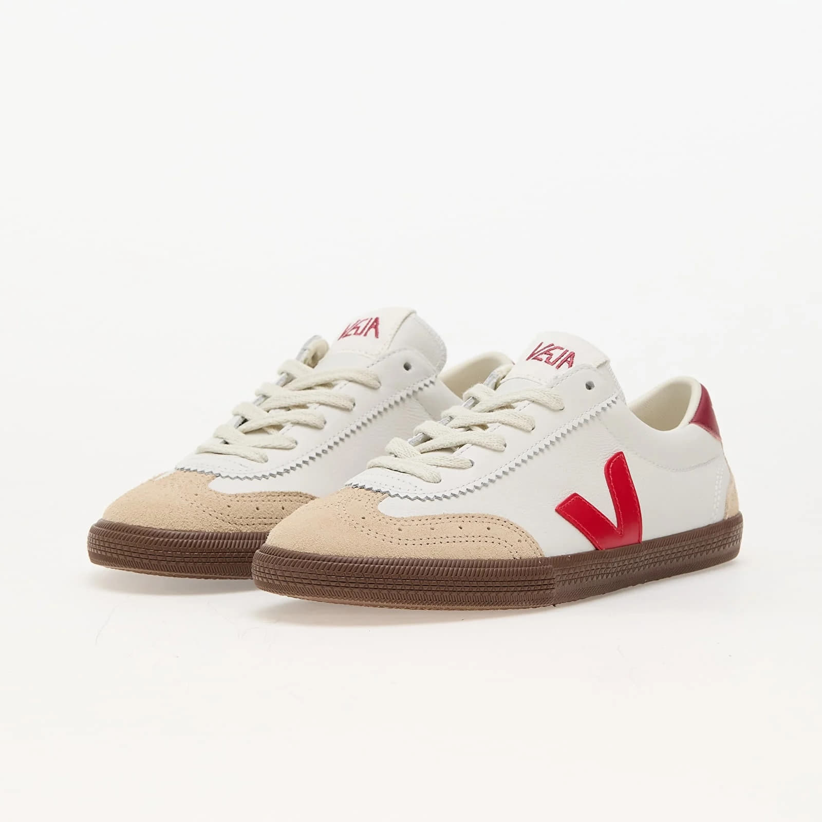 Women's sneakers and shoes Veja W Volley White Pekin Bark