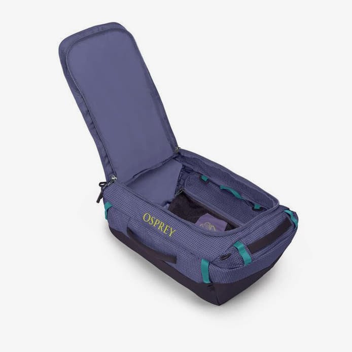 Meeste seljakotid Osprey Transporter 40 Duffle Backpack Euphoria Purple/ Purple Ink