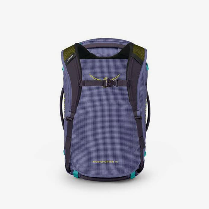 Meeste seljakotid Osprey Transporter 40 Duffle Backpack Euphoria Purple/ Purple Ink