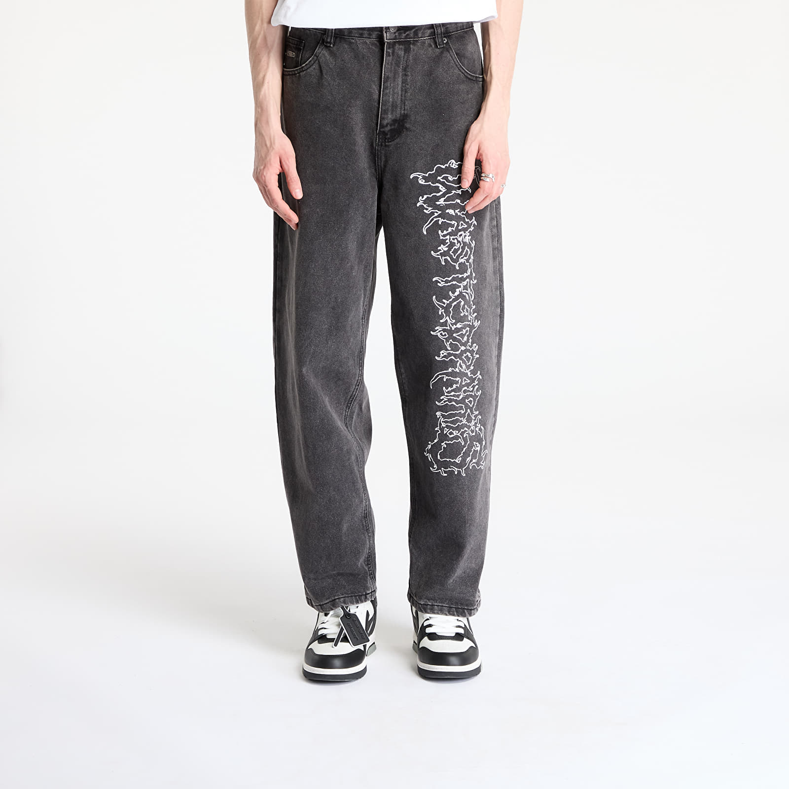 Men's jeans Wasted Paris M Varg Casper Jeans Faded Black