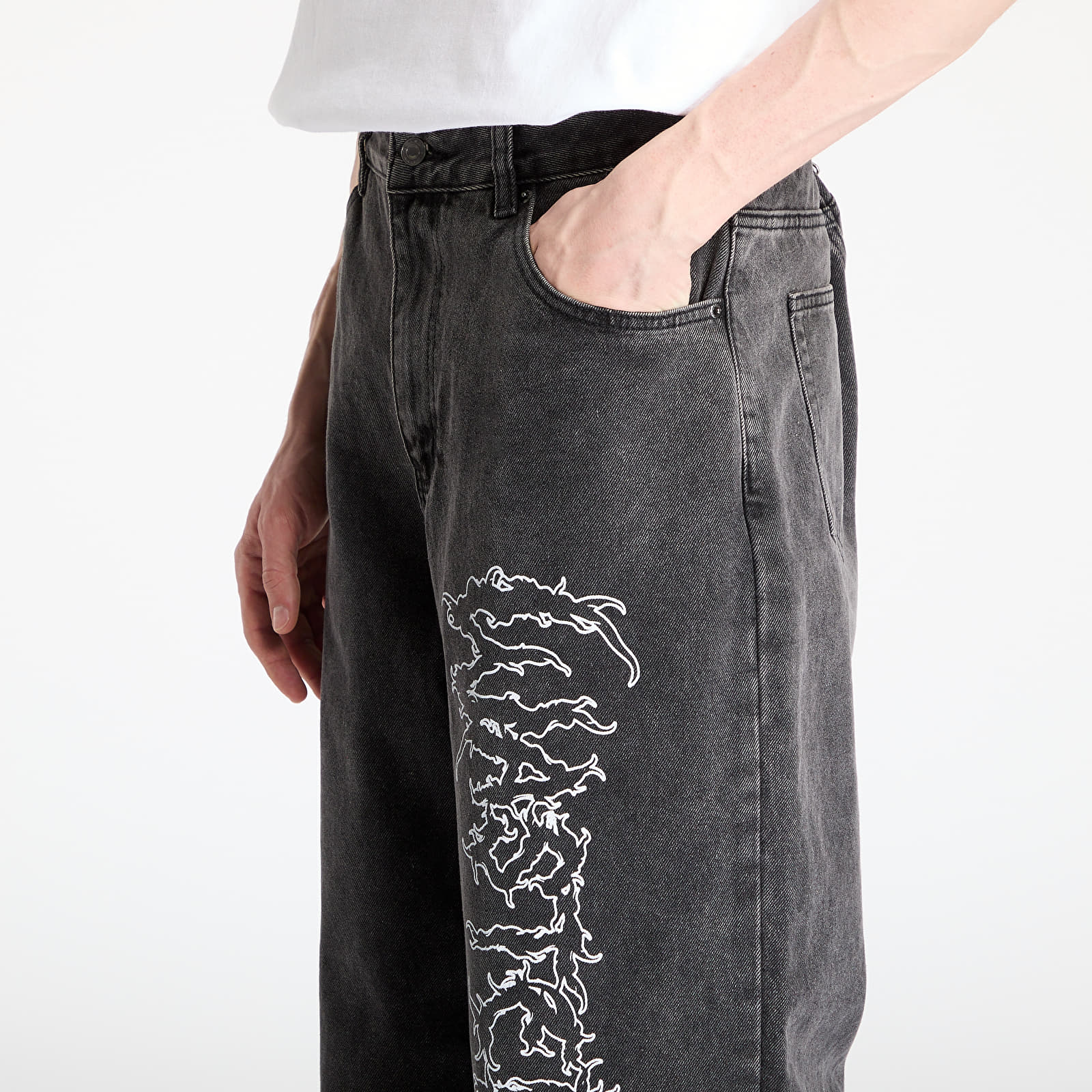 Men's jeans Wasted Paris M Varg Casper Jeans Faded Black