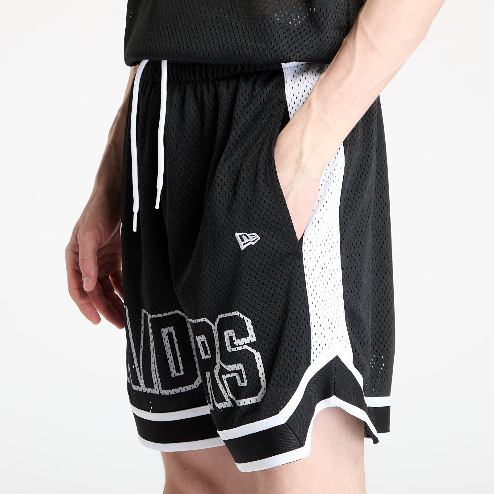 Muške kratke hlače New Era NFL Las Vegas Raiders Graphic Shorts Black