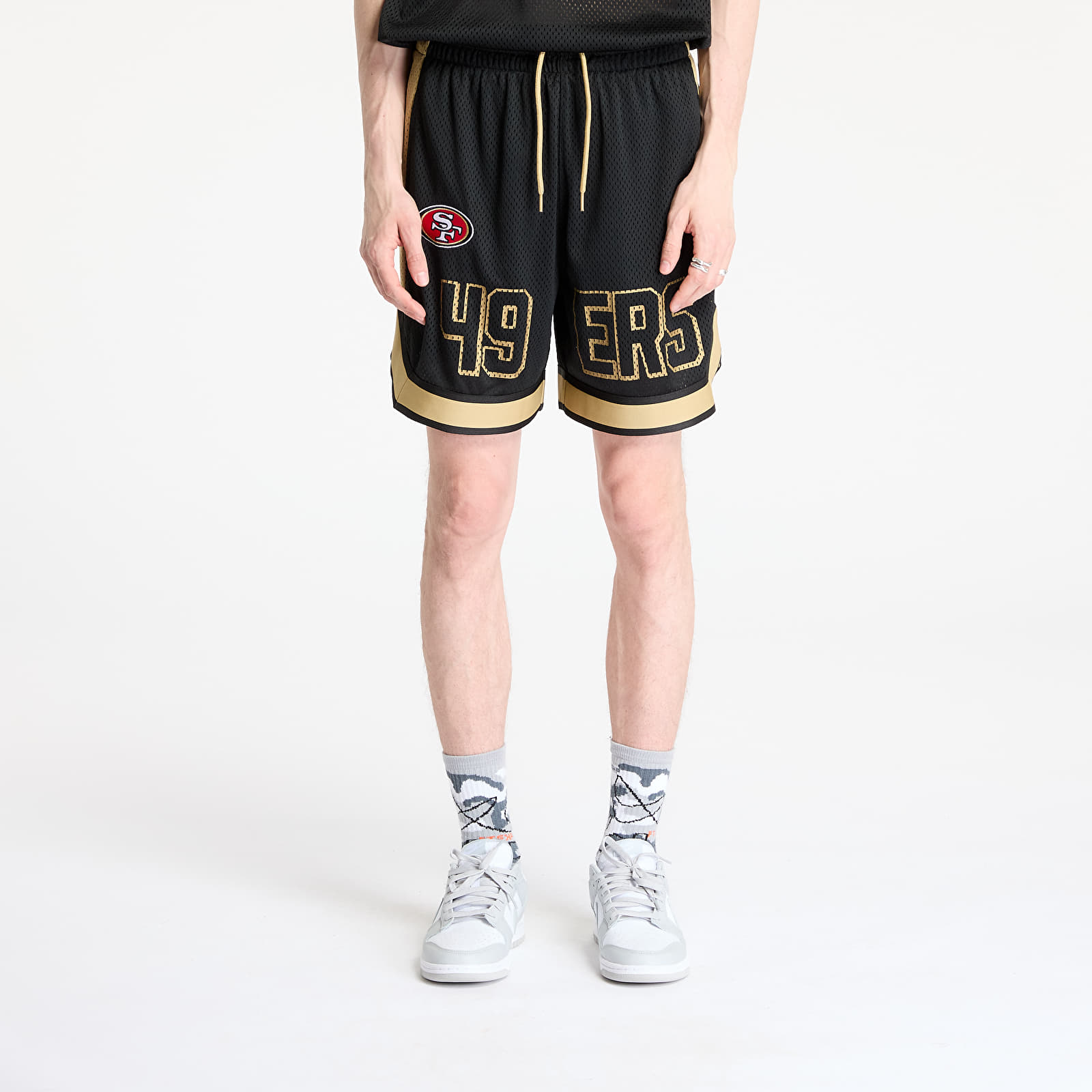 Pantalones cortos para hombre New Era NFL Saf49E Graphic Shorts Black
