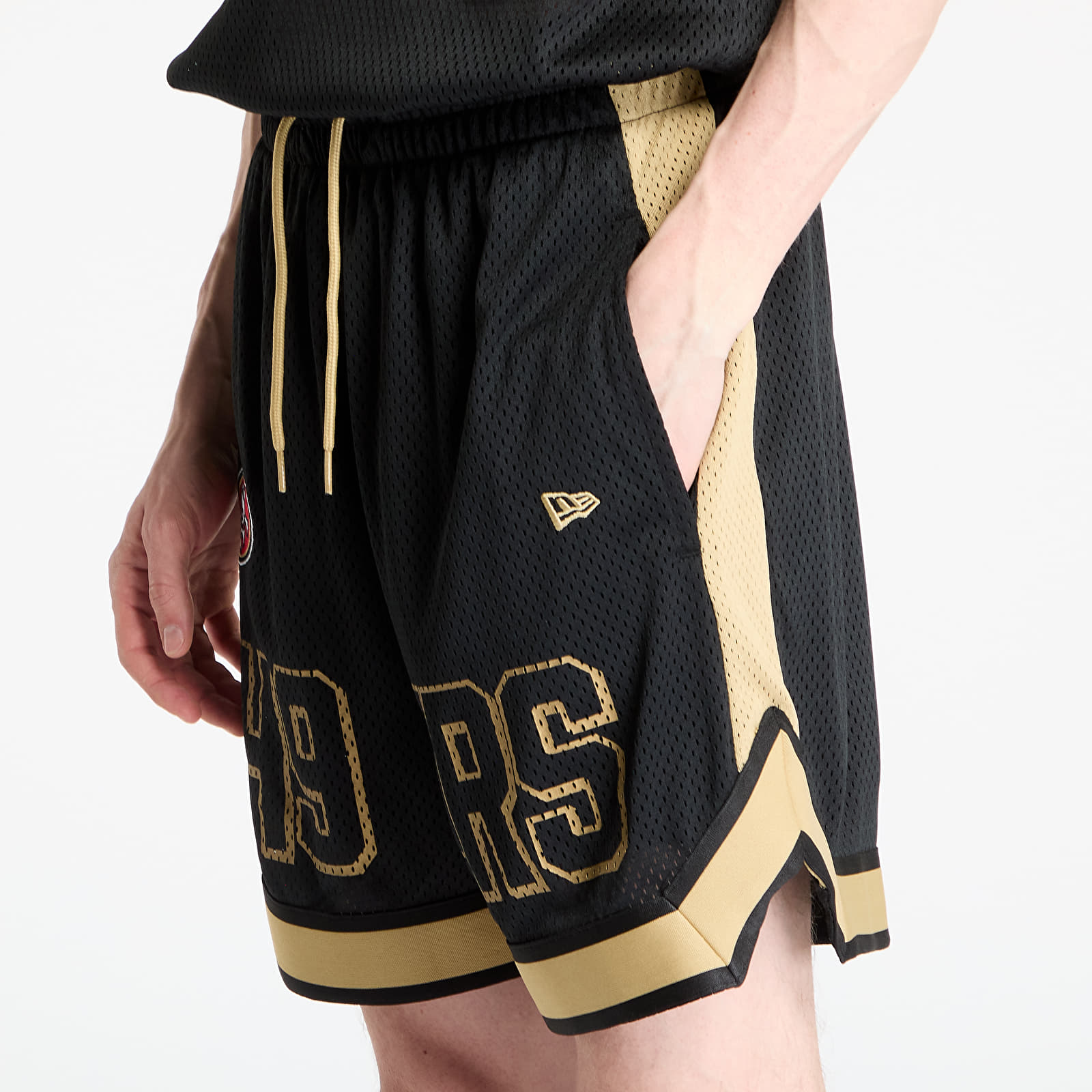 Pantalones cortos para hombre New Era NFL Saf49E Graphic Shorts Black