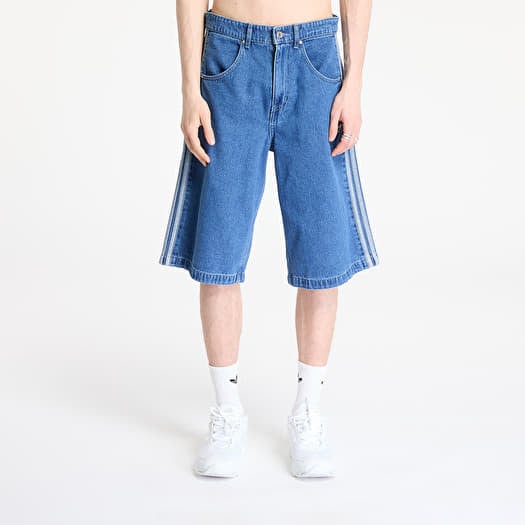 Shorts adidas Firebird Adicolor Denim Shorts Medium Blue Denim