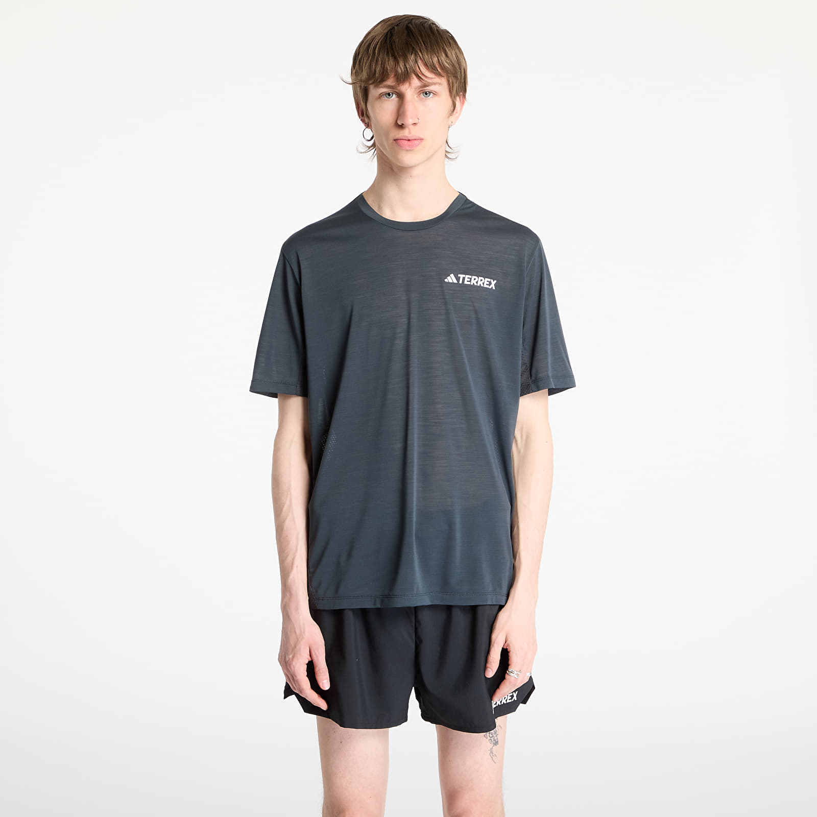 Pánská trička adidas Terrex Xperior Climacool+ T-Shirt Dark Grey/ Carbon