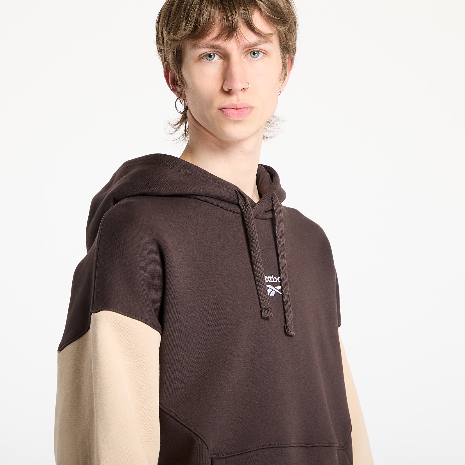 Muške majice Reebok Classic French Ter Unearthed Hoodie UNISEX Brown/ Tan