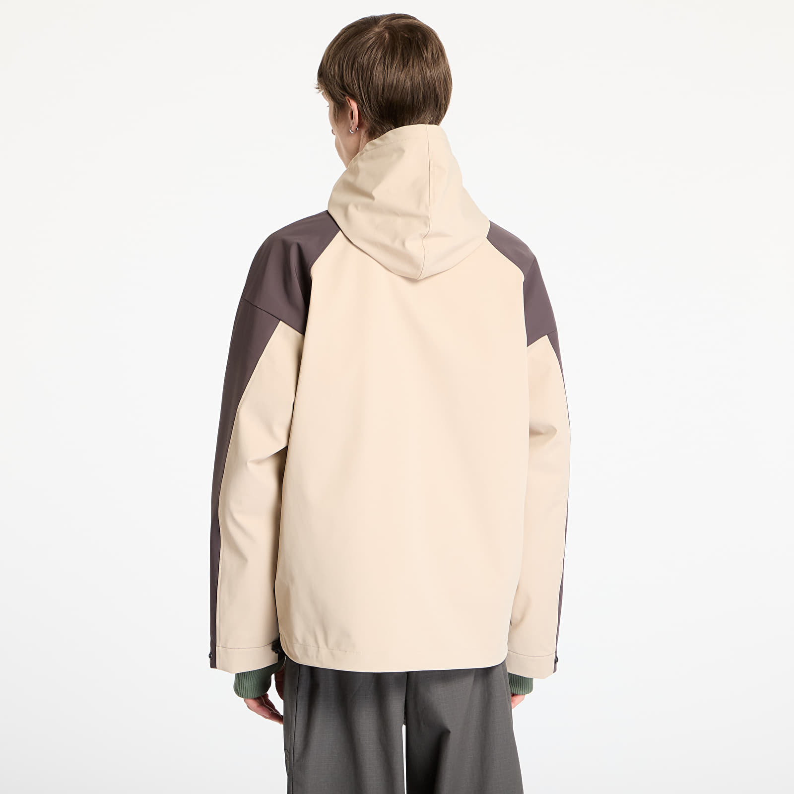 Men's jackets Reebok Utility Shell Jacket UNISEX Tan/ Unearthed Brown