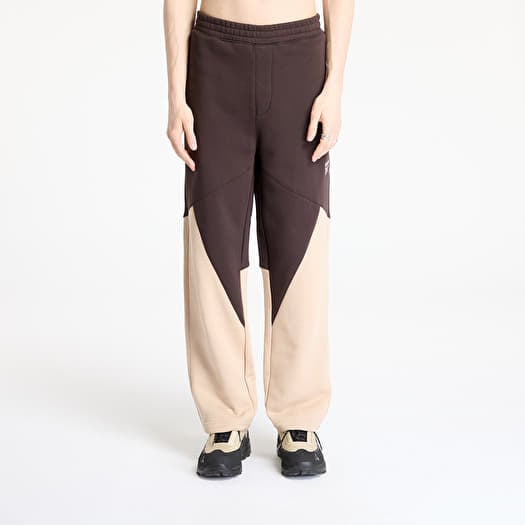 Verryttelyhousut Reebok Wide Leg Ft Unearthed Pants UNISEX Brown/ Tan
