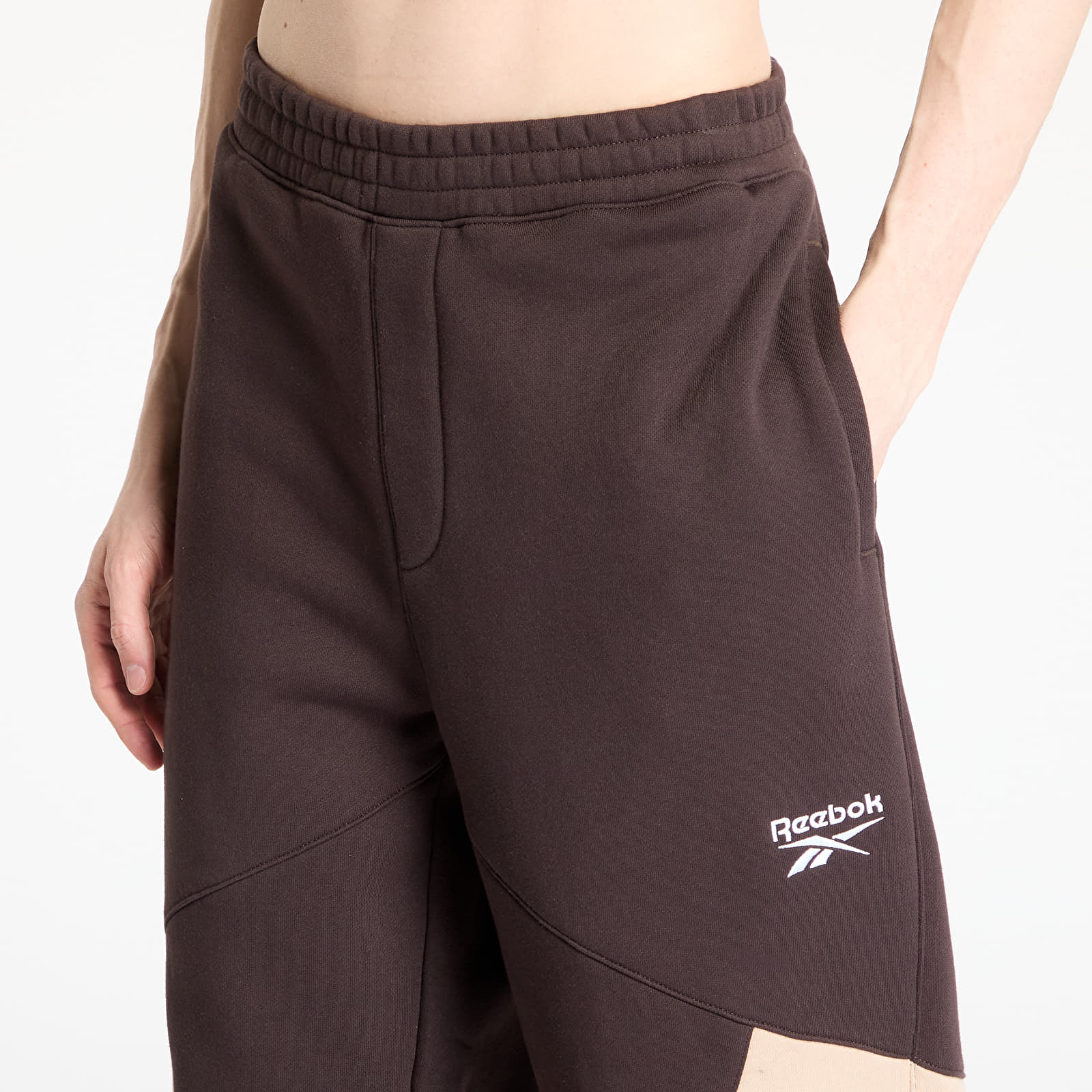 Pantalones de chándal para hombre Reebok Wide Leg Ft Unearthed Pants UNISEX Brown/ Tan
