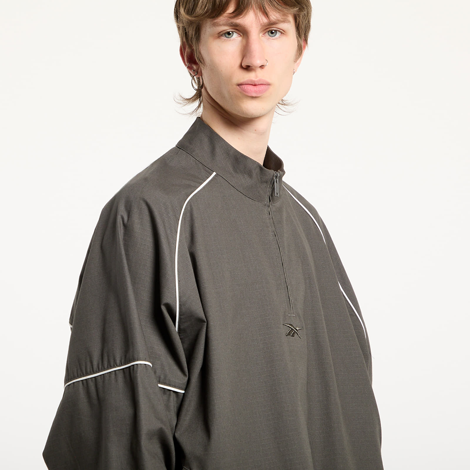 Herenjassen Reebok Track Jacket UNISEX Washed Black