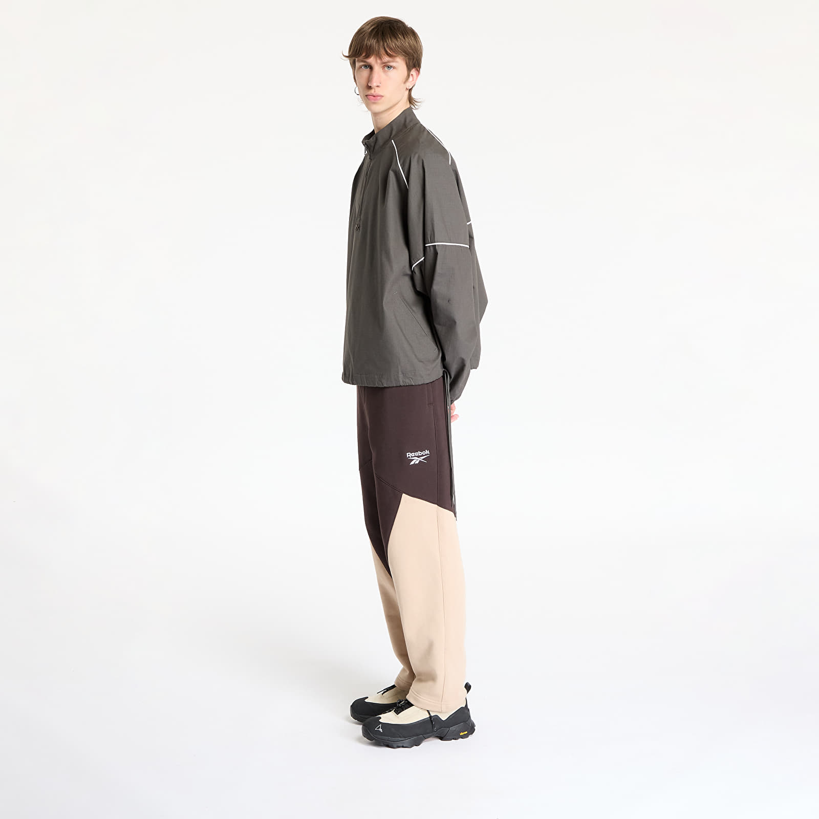 Herenjassen Reebok Track Jacket UNISEX Washed Black