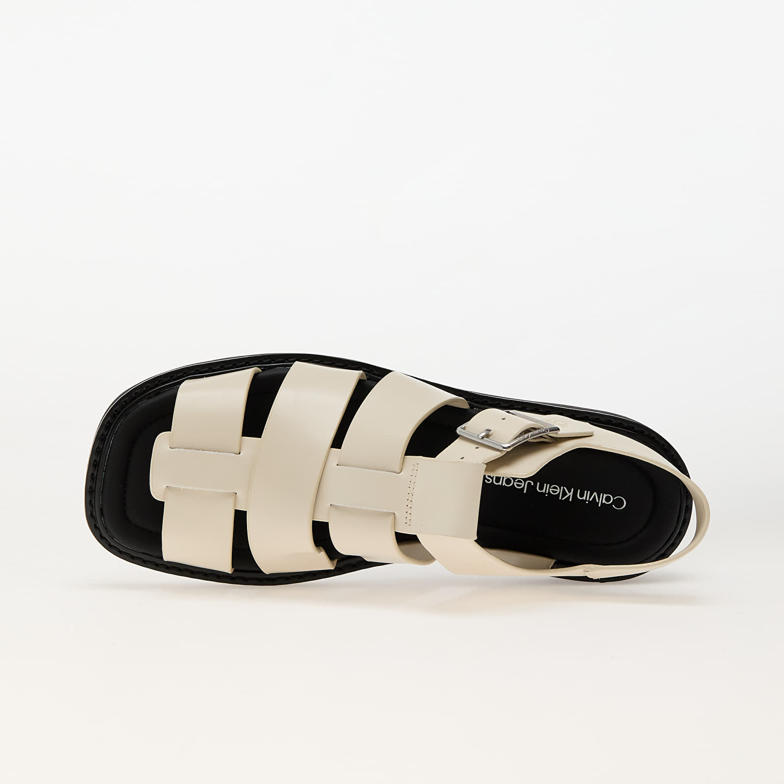 Sneakers und Schuhe für Frauen Calvin Klein Jeans Sq Molded Sandal Fisher Beige