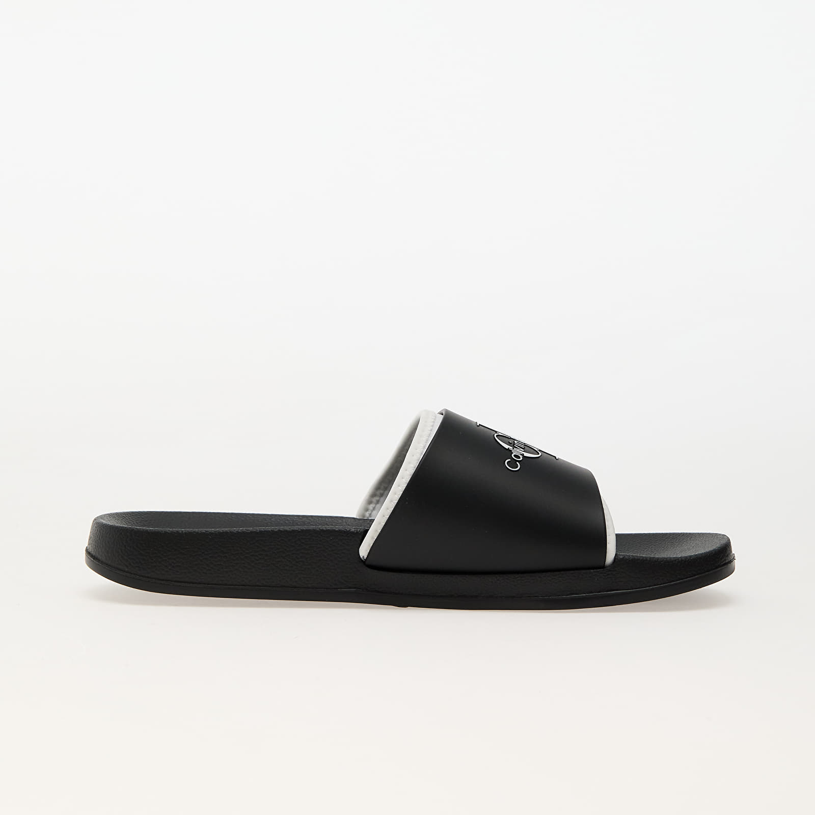 Zapatillas y zapatos de hombre Calvin Klein Jeans Slide Rubber Neopren Black