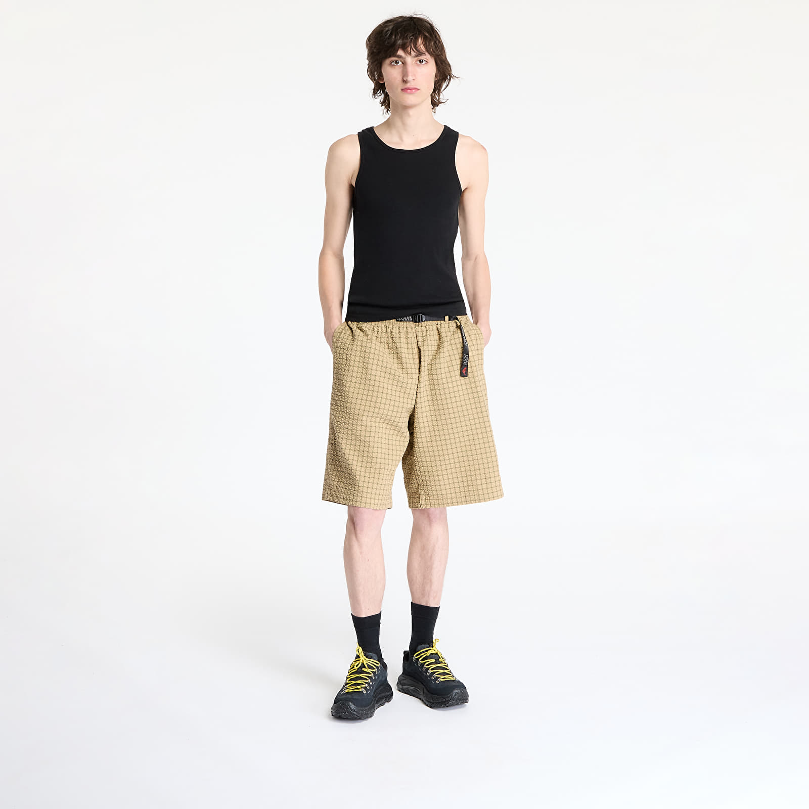 Men's shorts Gramicci O.G. Seersucker Lagoon Short Gravel