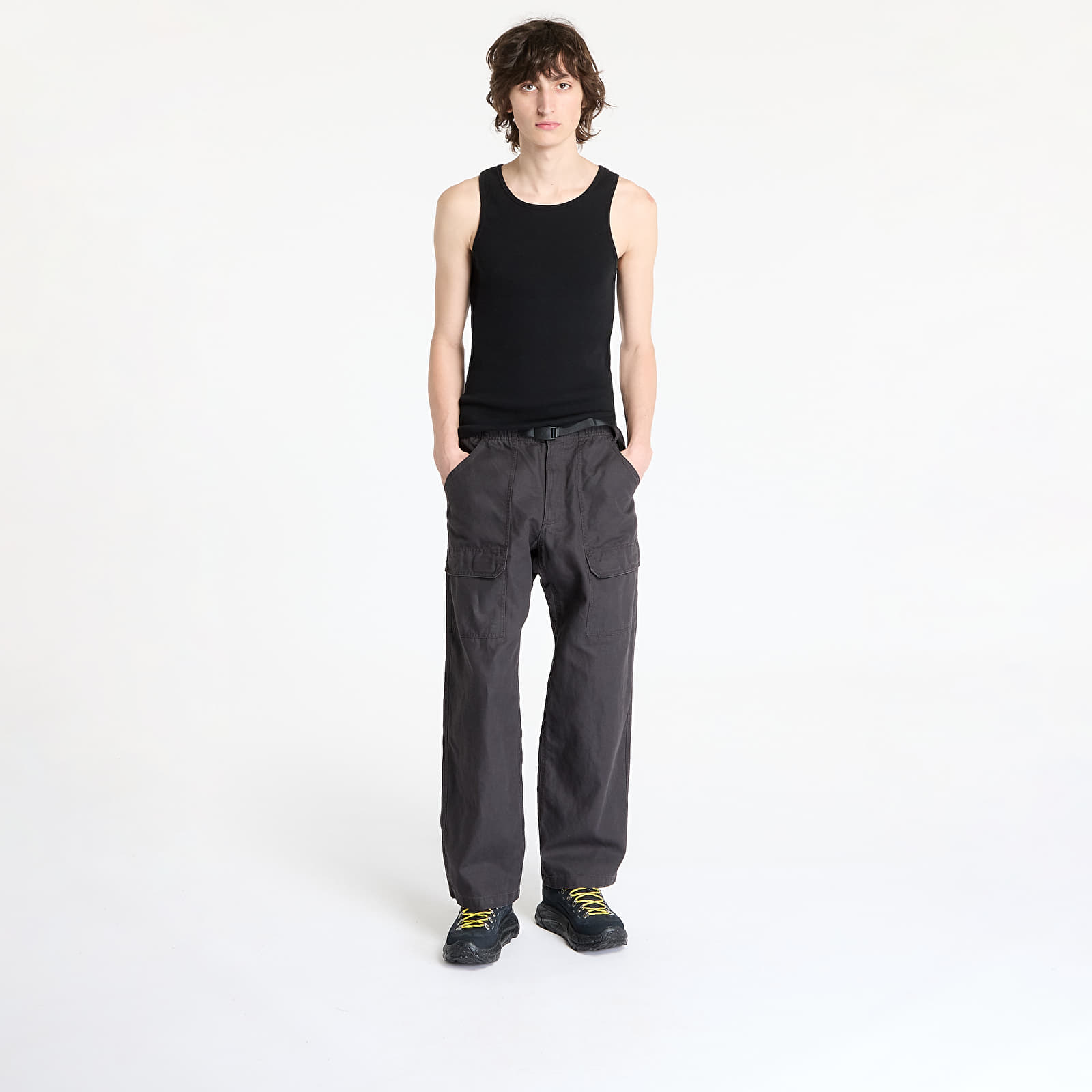 Moške hlače Gramicci Canvas Eqt Pant Deep Brown