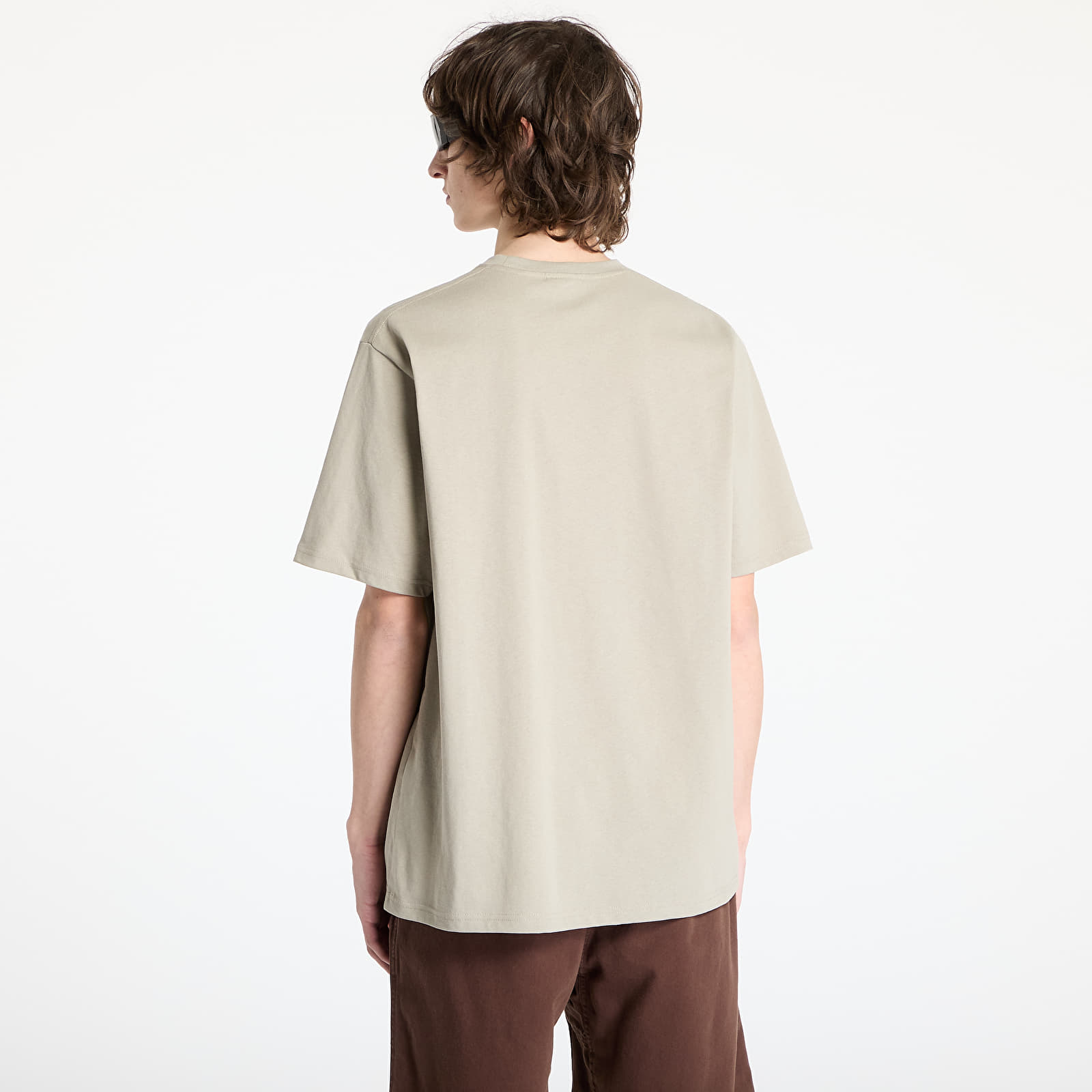 T-skjorter for menn Gramicci One Point UNISEX Tee Khaki