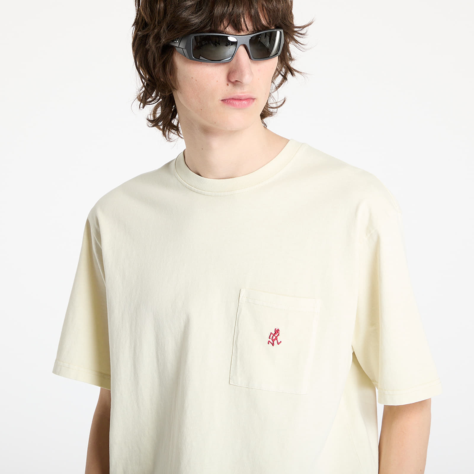 Camisetas hombre Gramicci One Point UNISEX Tee Dyed Natural Pigment
