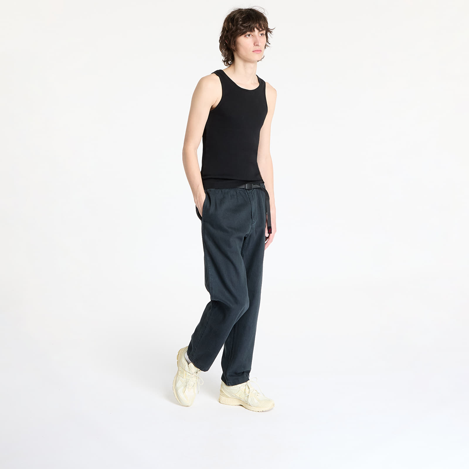 Men's trousers Gramicci Hemp Pant Hemp Black