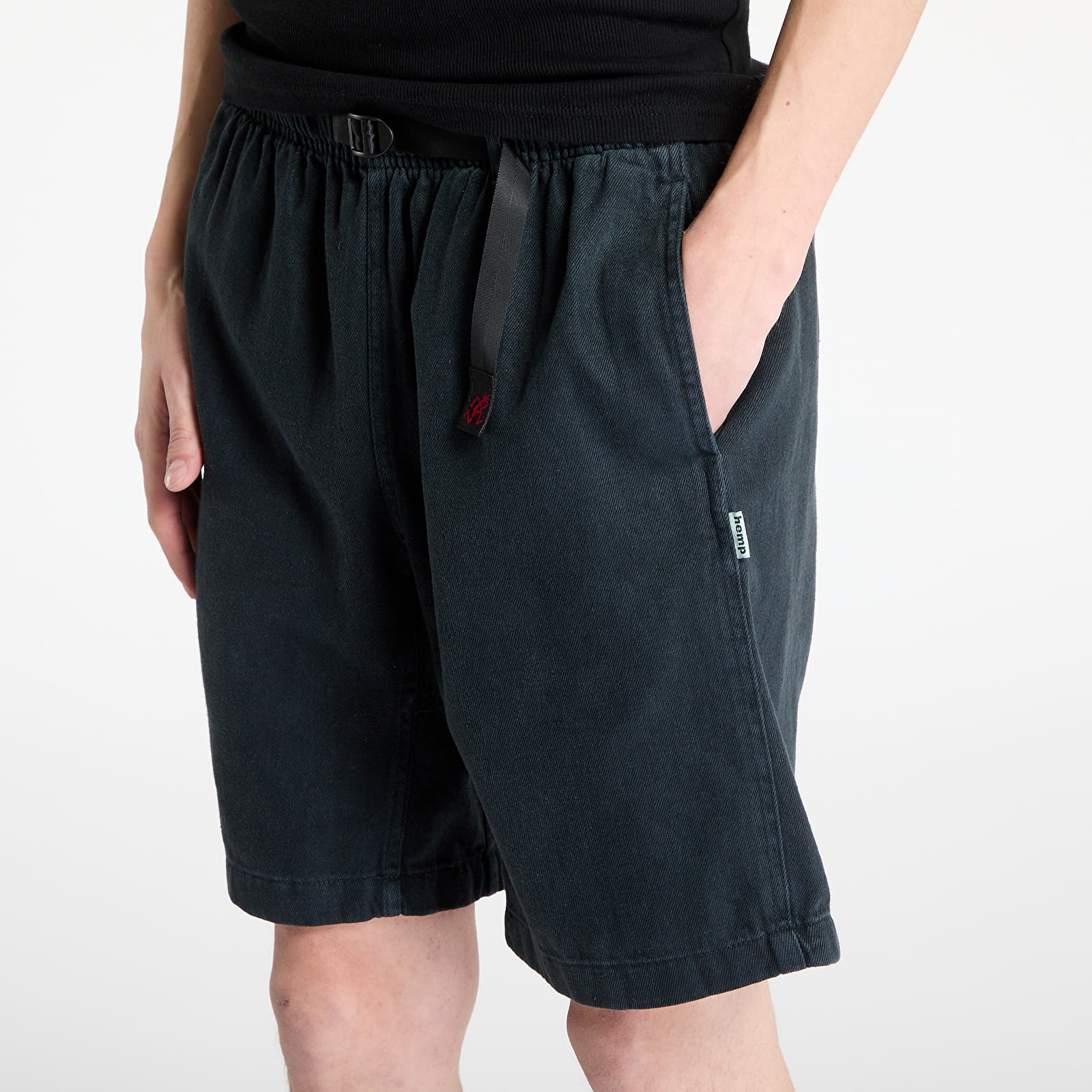 Pantalones cortos para hombre Gramicci Hemp G-Short Hemp Black
