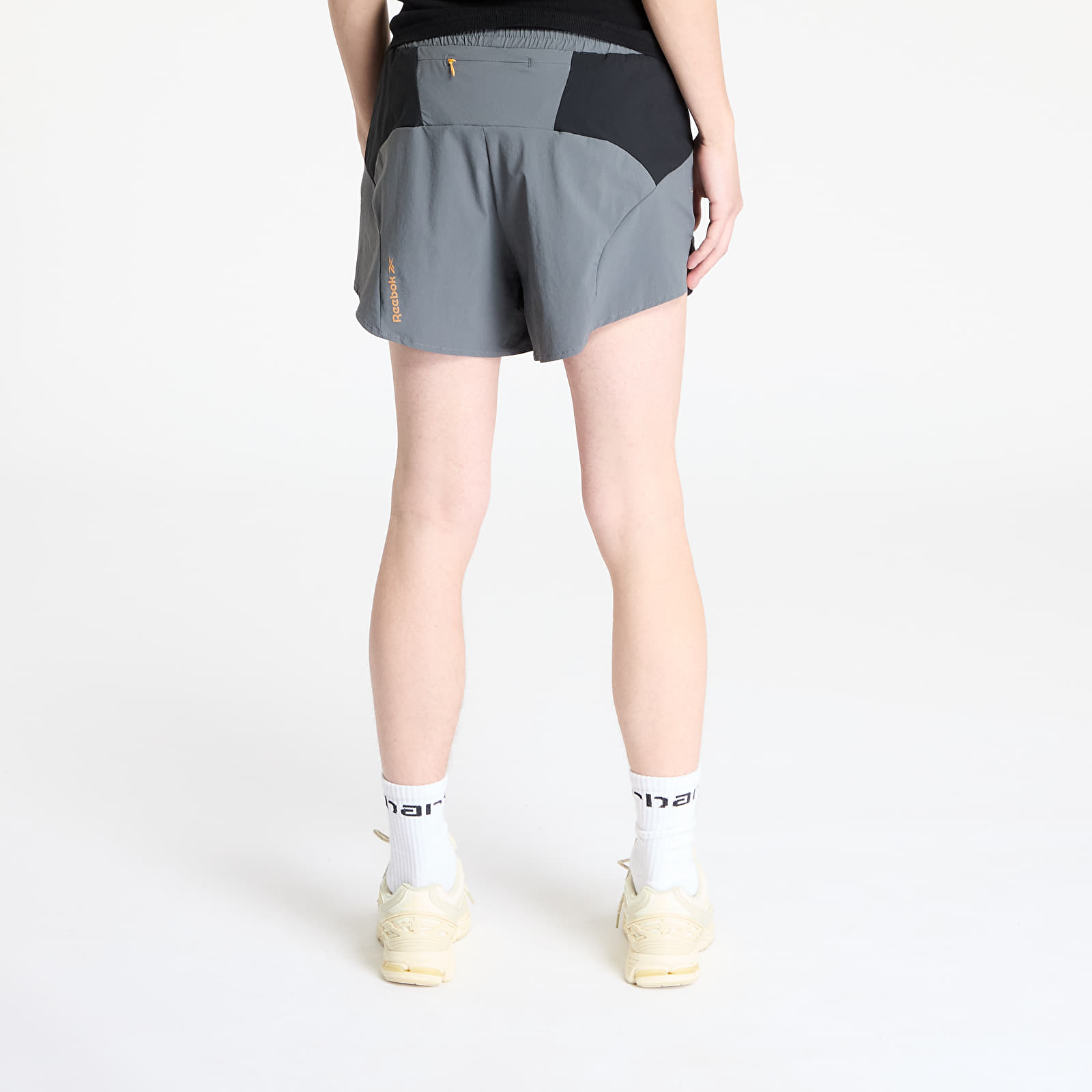 Men's shorts Reebok Run Shorts Grey 3/ Washed Black