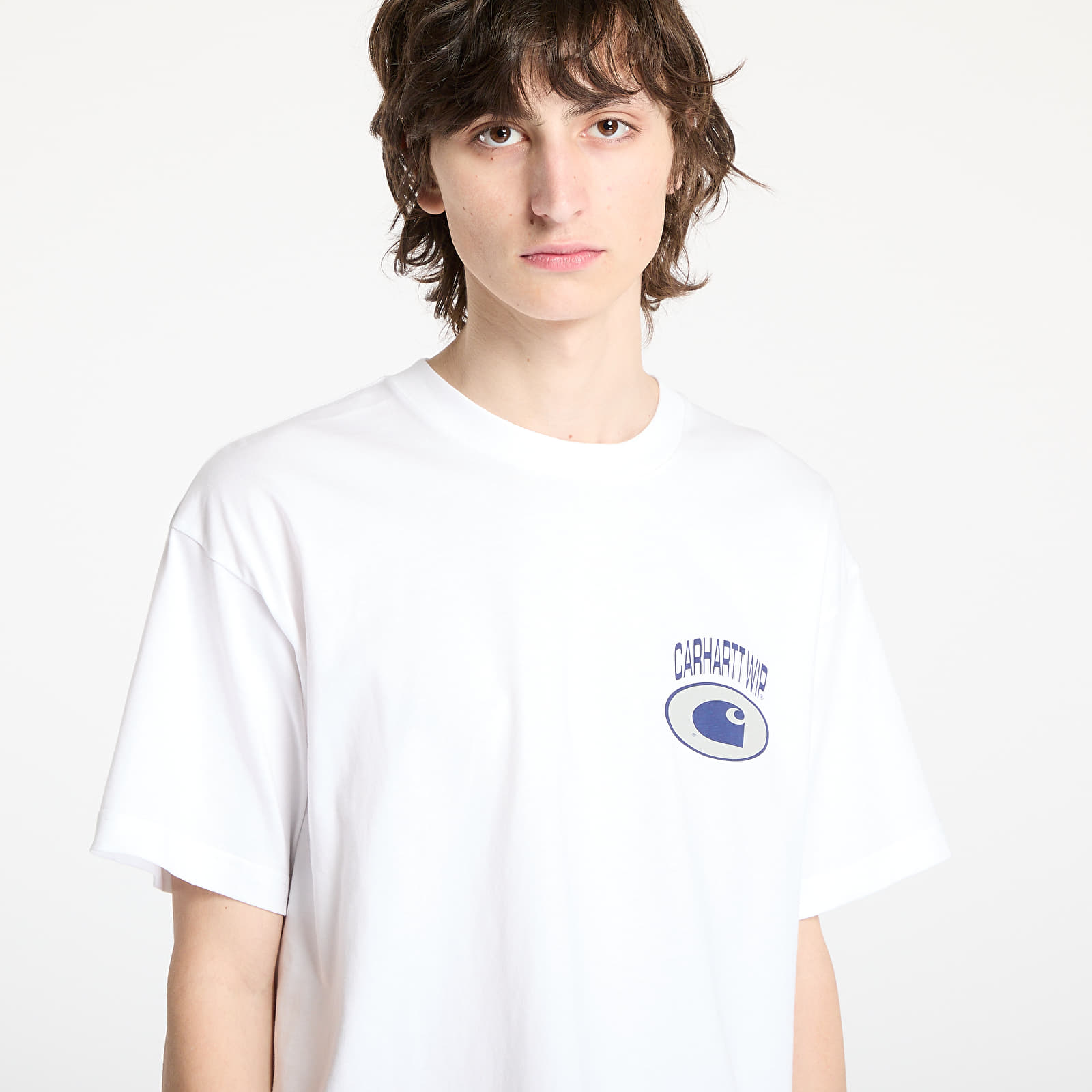 Camisetas hombre Carhartt WIP Shortsleeve Tire T-Shirt UNISEX White