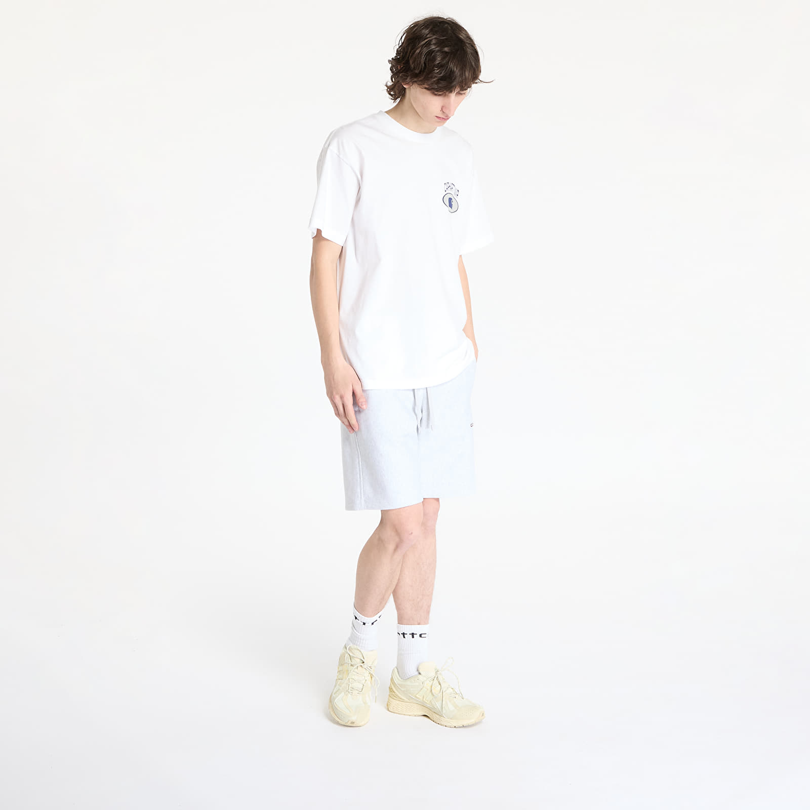 Camisetas hombre Carhartt WIP Shortsleeve Tire T-Shirt UNISEX White