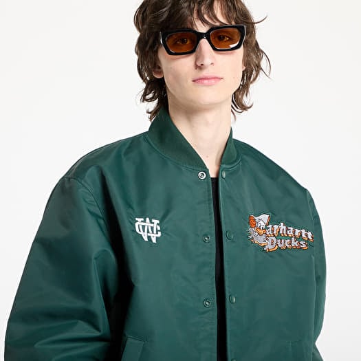 た*む様 CARHARTT WIP Flaming Ducks ジャケット Carhartt WIP Flaming Ducks ジャケット | グリーン | FARFETCH JP