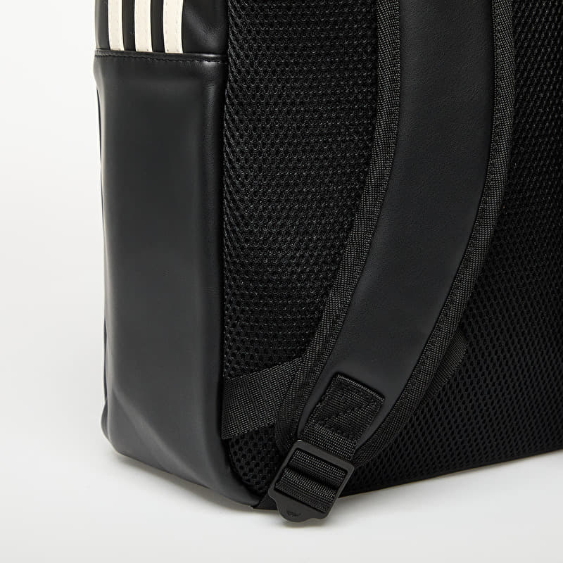 adidas Polyurethane Outline Trefoil Backpack Black | Queens