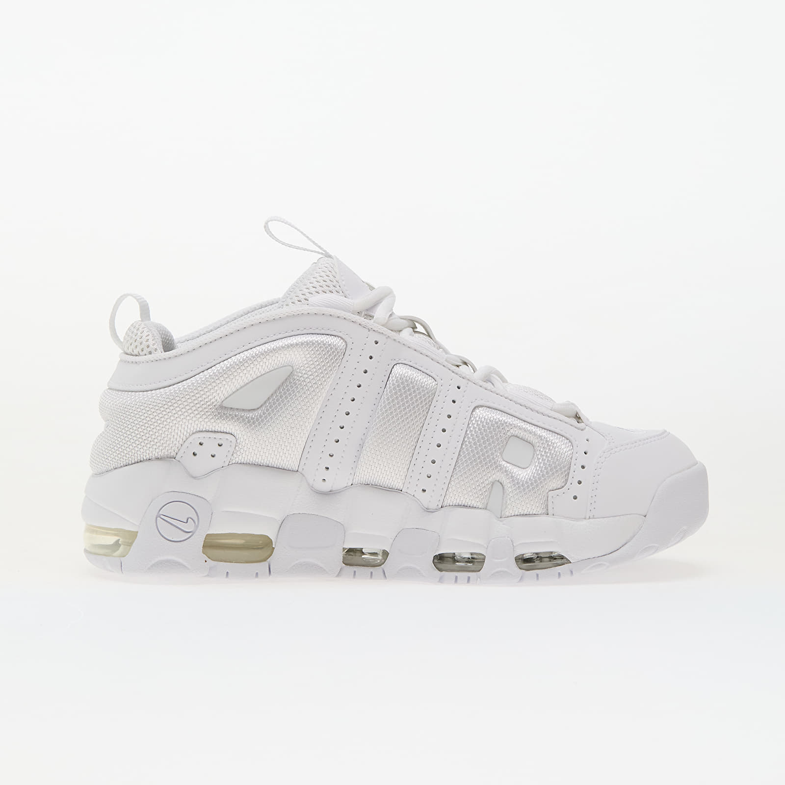 Herensneakers en -schoenen Nike Air More Uptempo Low White/ White