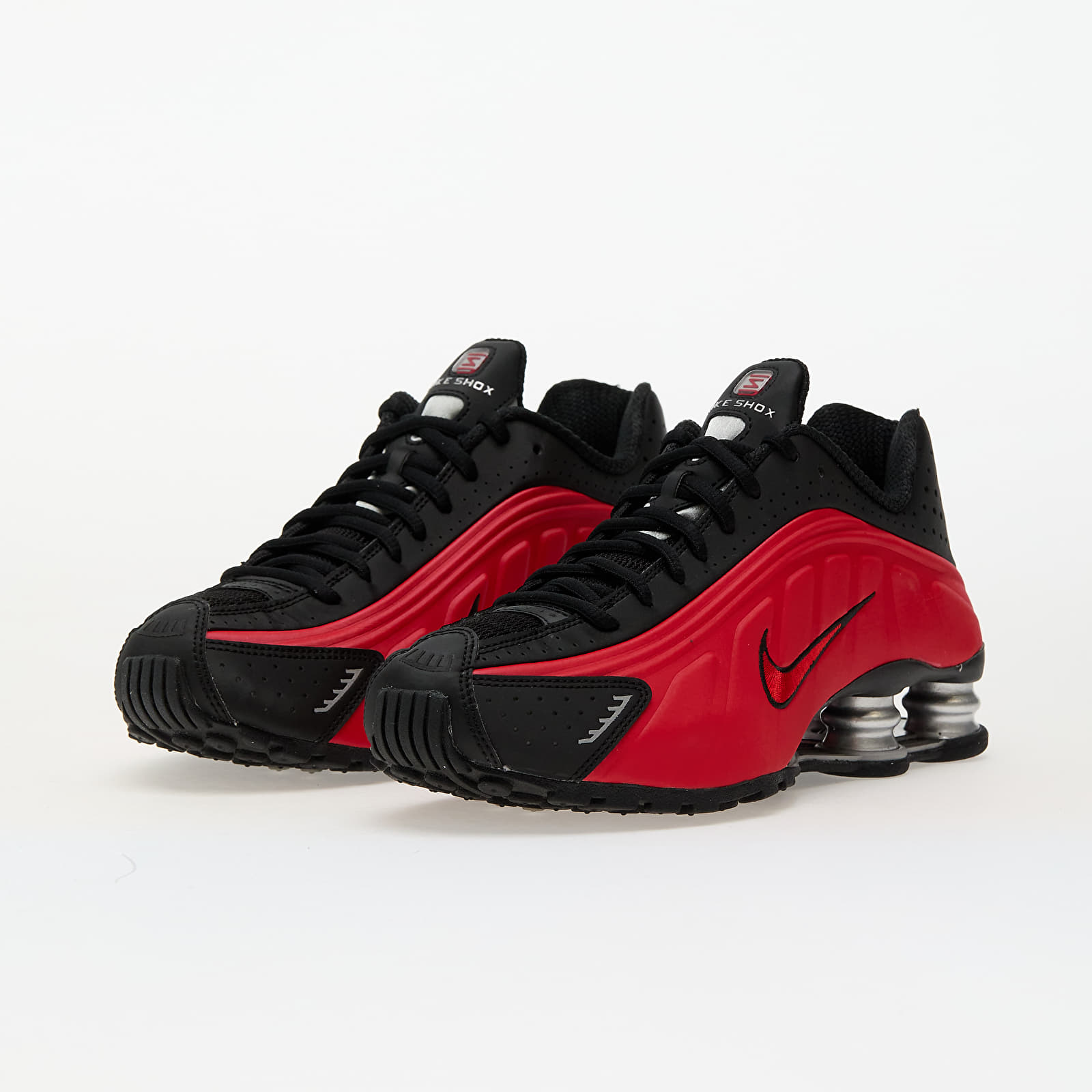 Men's sneakers and shoes Nike Shox R4 University Red/ University Red-Black