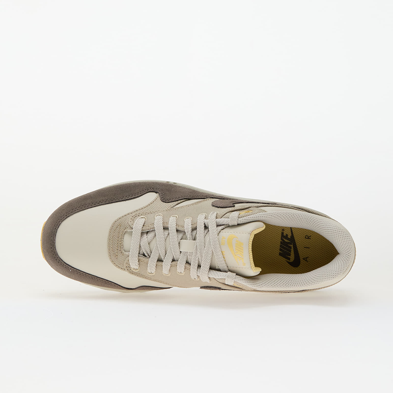 Meeste tossud ja kingad Nike Air Max 1 Prem Light Bone/ Cave Stone-Chamois