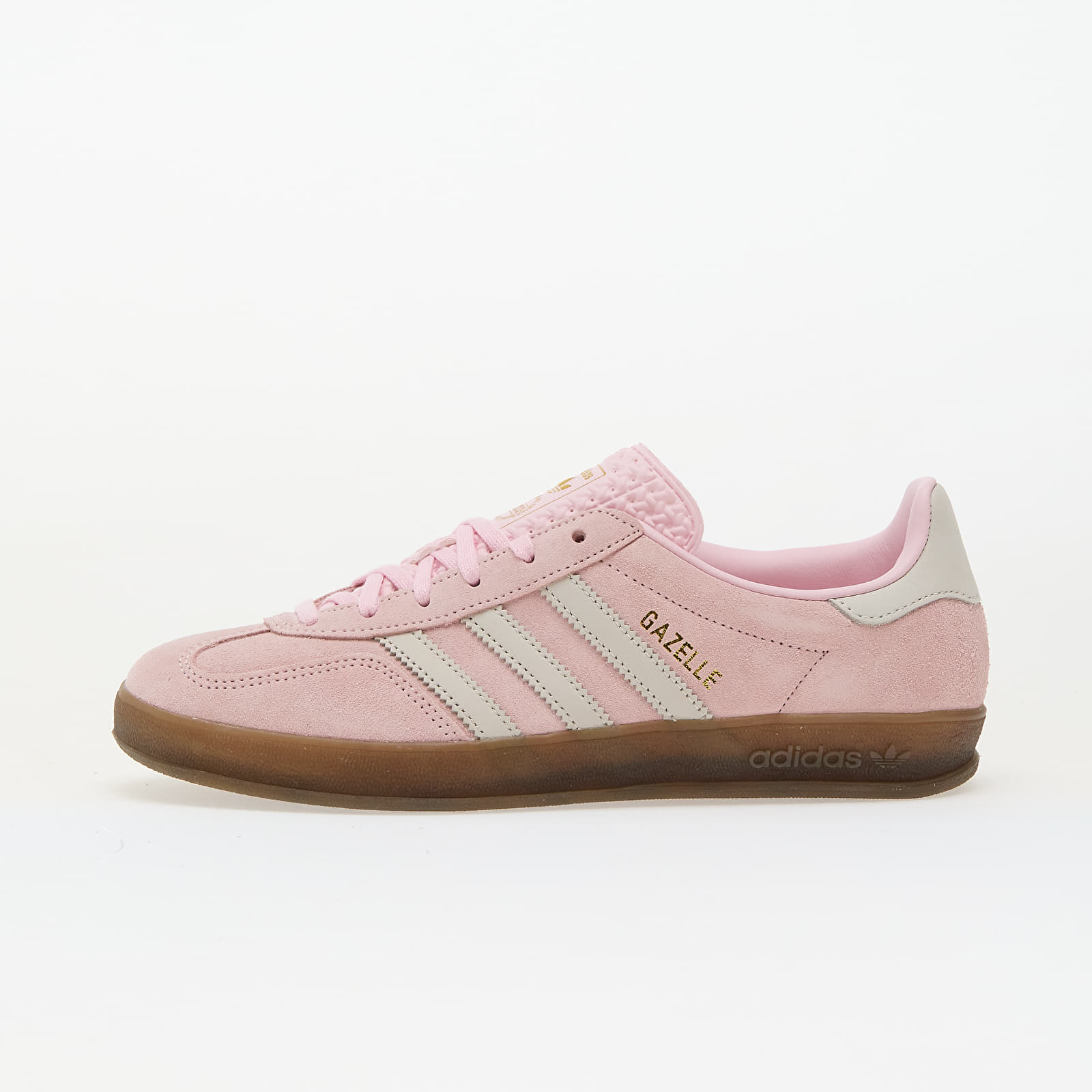 Baskets et chaussures pour femmes adidas Gazelle Indoor W Clear Pink/ Off White/ Gum5