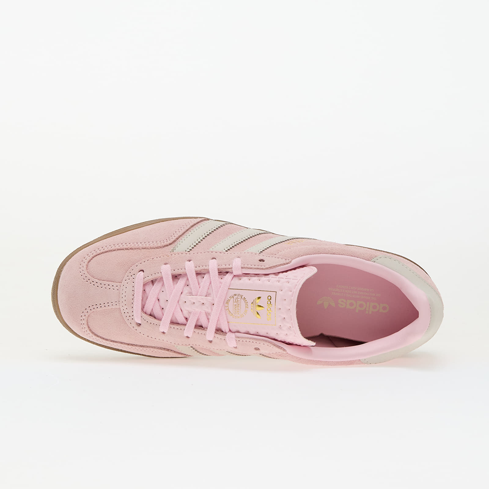 Baskets et chaussures pour femmes adidas Gazelle Indoor W Clear Pink/ Off White/ Gum5