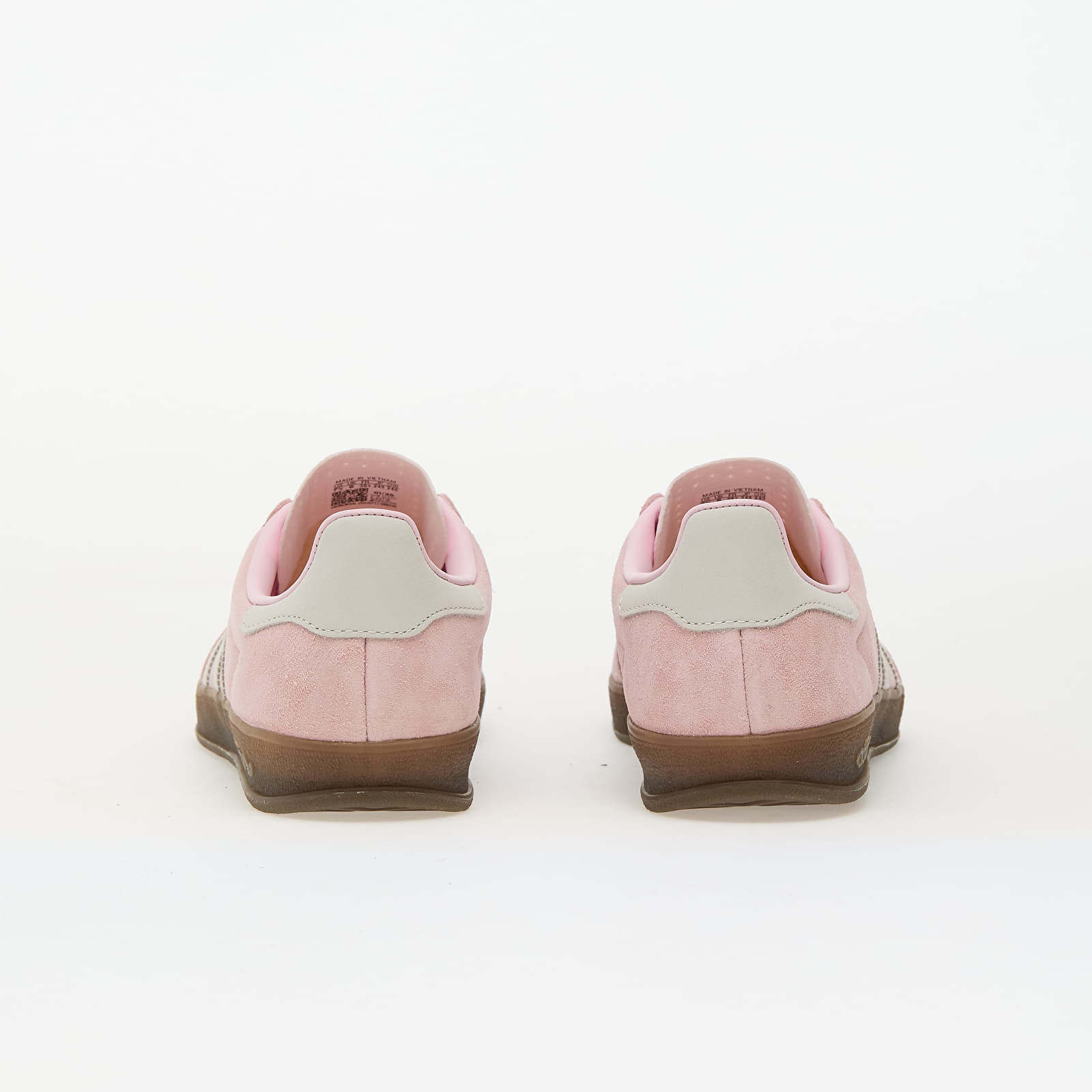 Baskets et chaussures pour femmes adidas Gazelle Indoor W Clear Pink/ Off White/ Gum5