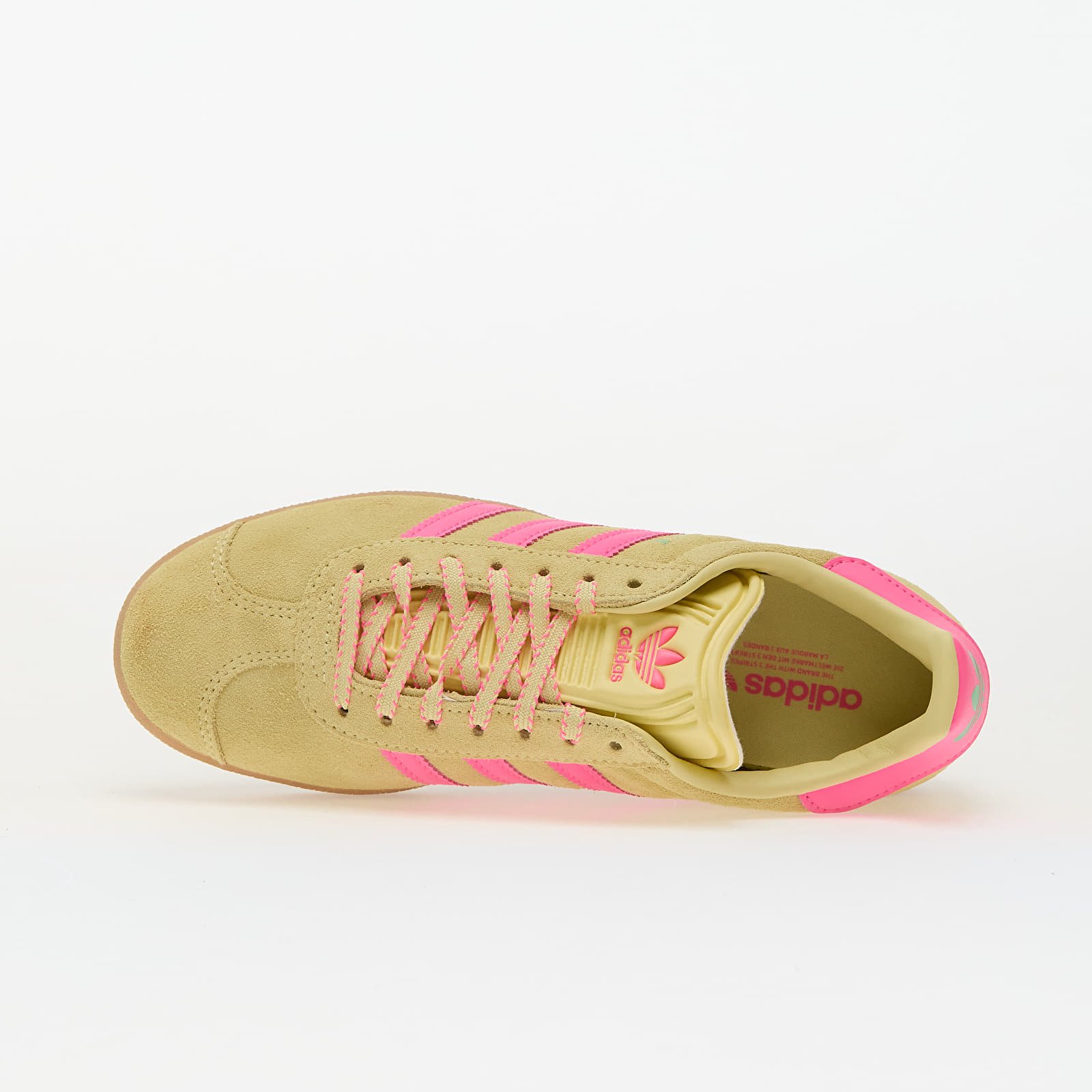 Жіноче взуття adidas Gazelle W Power Yellow/ Lucid Pink/ Gum