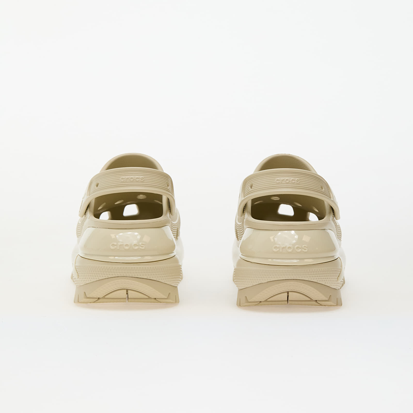 Zapatillas Hombre Crocs Classic Mega Crush Clog Bone