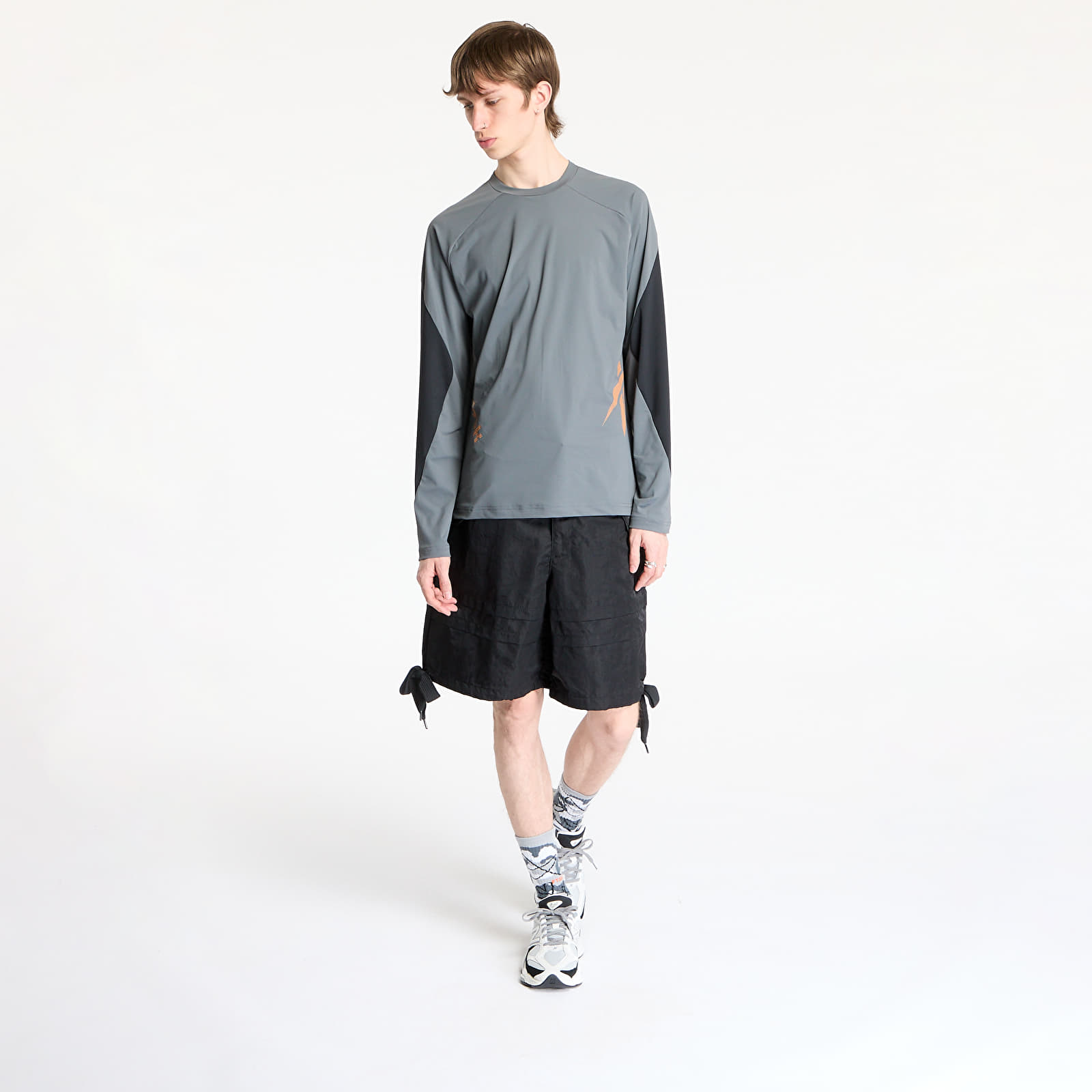 Pantaloncini da uomo Reebok Carpenter Short UNISEX Washed Black