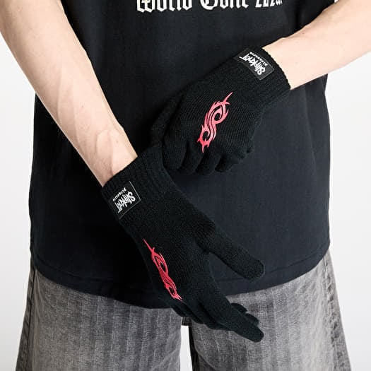 PLEASURES Cult Knit Gloves Black