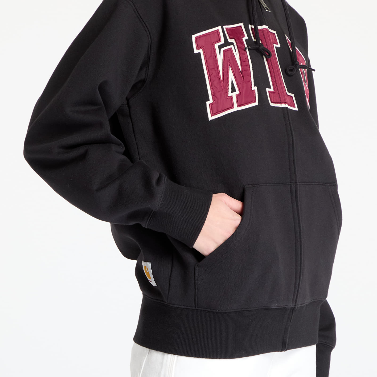 Sudaderas de hombre Carhartt WIP Hooded WIP Sweatshirt UNISEX Black Stone Washed