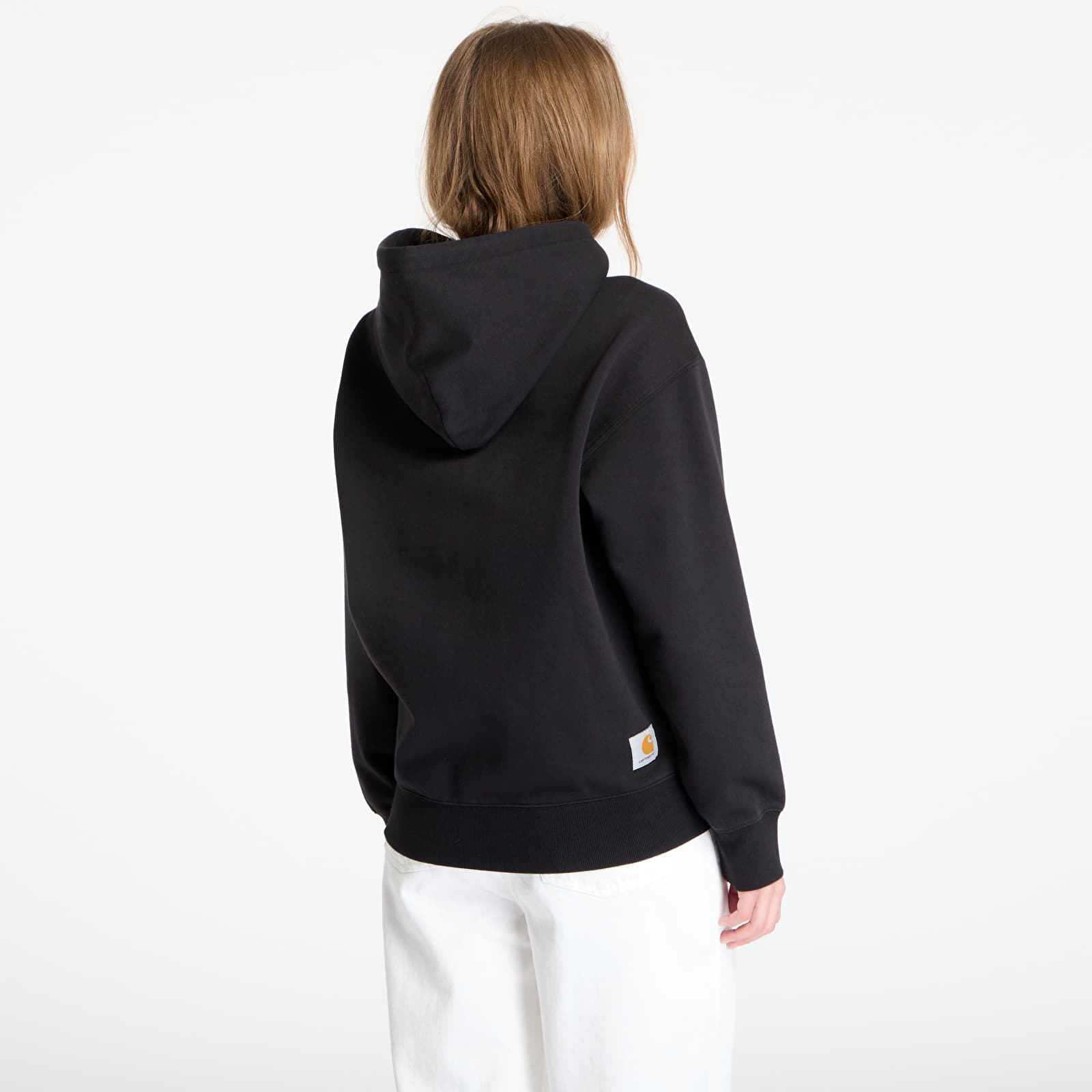 Sudaderas de hombre Carhartt WIP Hooded WIP Sweatshirt UNISEX Black Stone Washed
