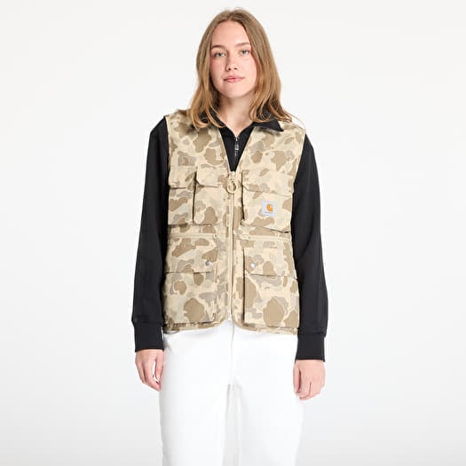 Carhartt WIP Irwin Vest UNISEX Camo Duck/ Desert
