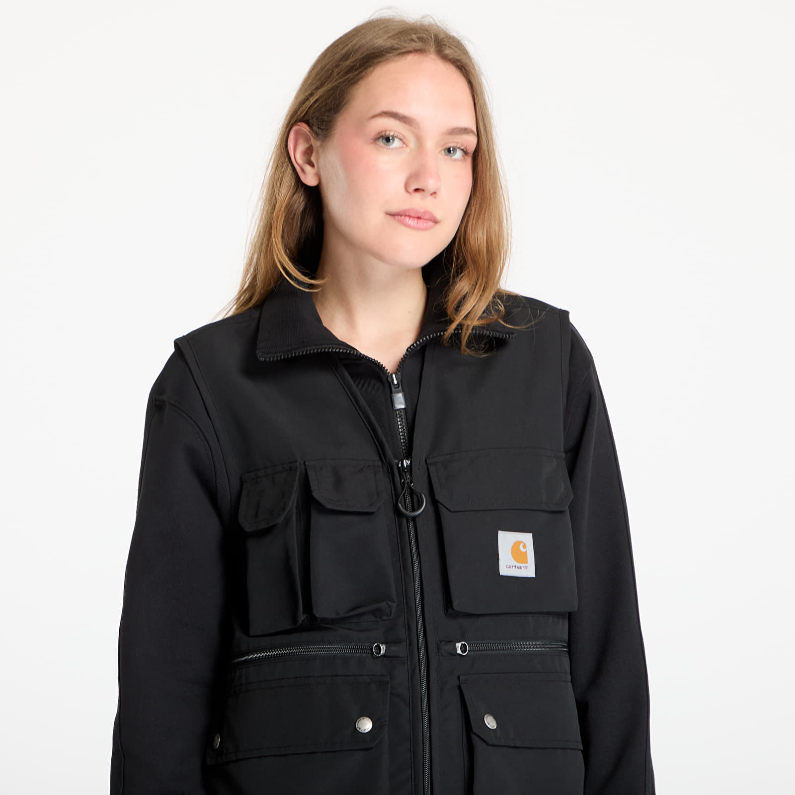 Meeste vestid Carhartt WIP Irwin Vest UNISEX Black