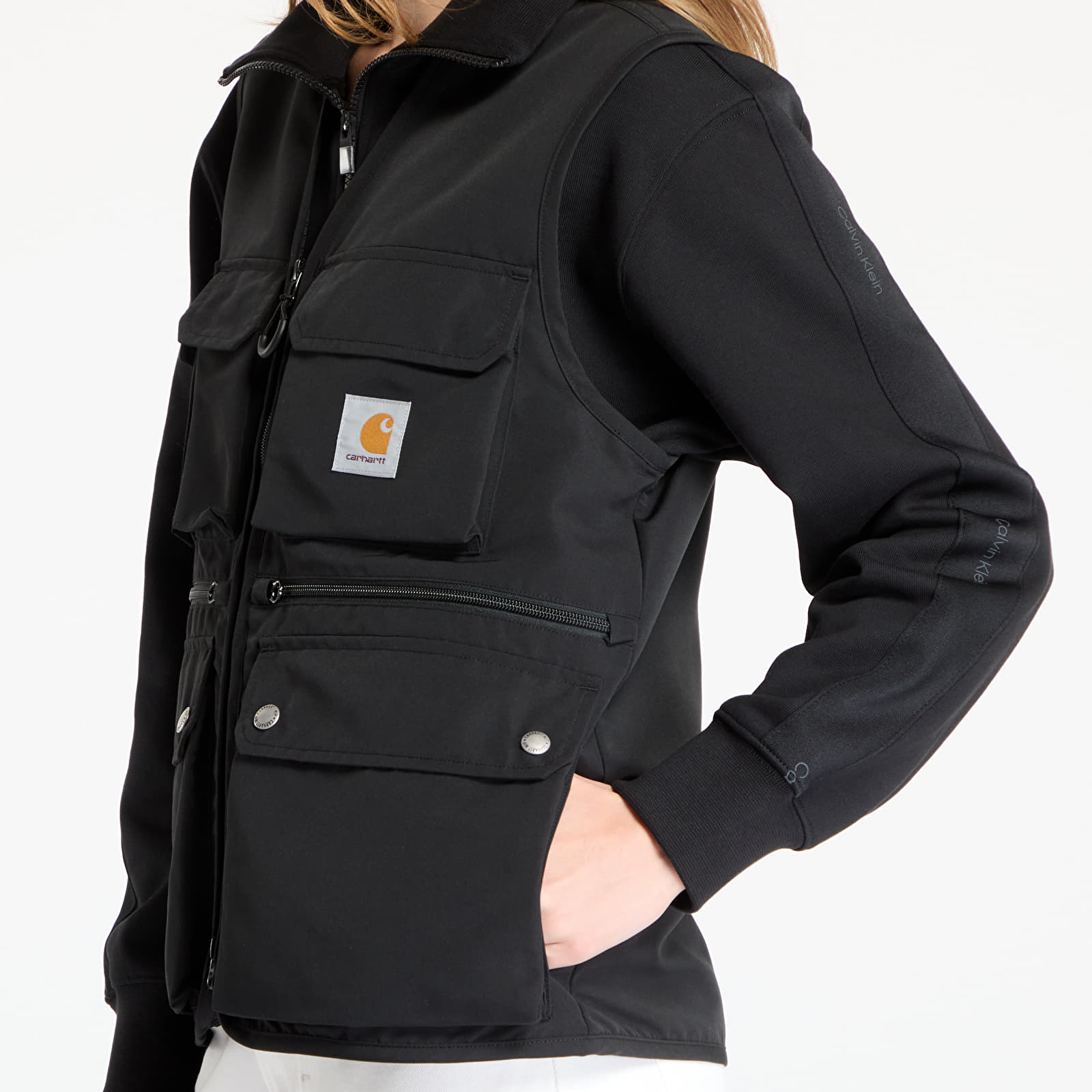 Meeste vestid Carhartt WIP Irwin Vest UNISEX Black