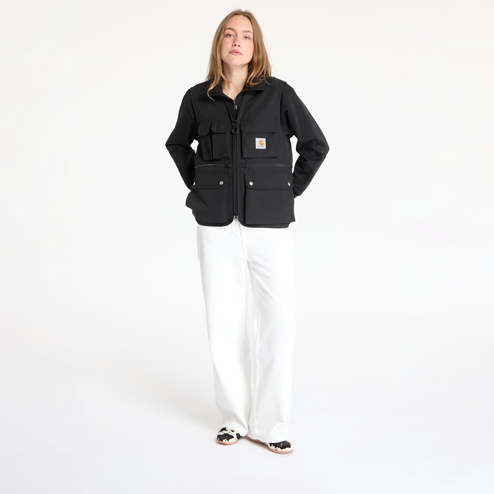 Meeste vestid Carhartt WIP Irwin Vest UNISEX Black