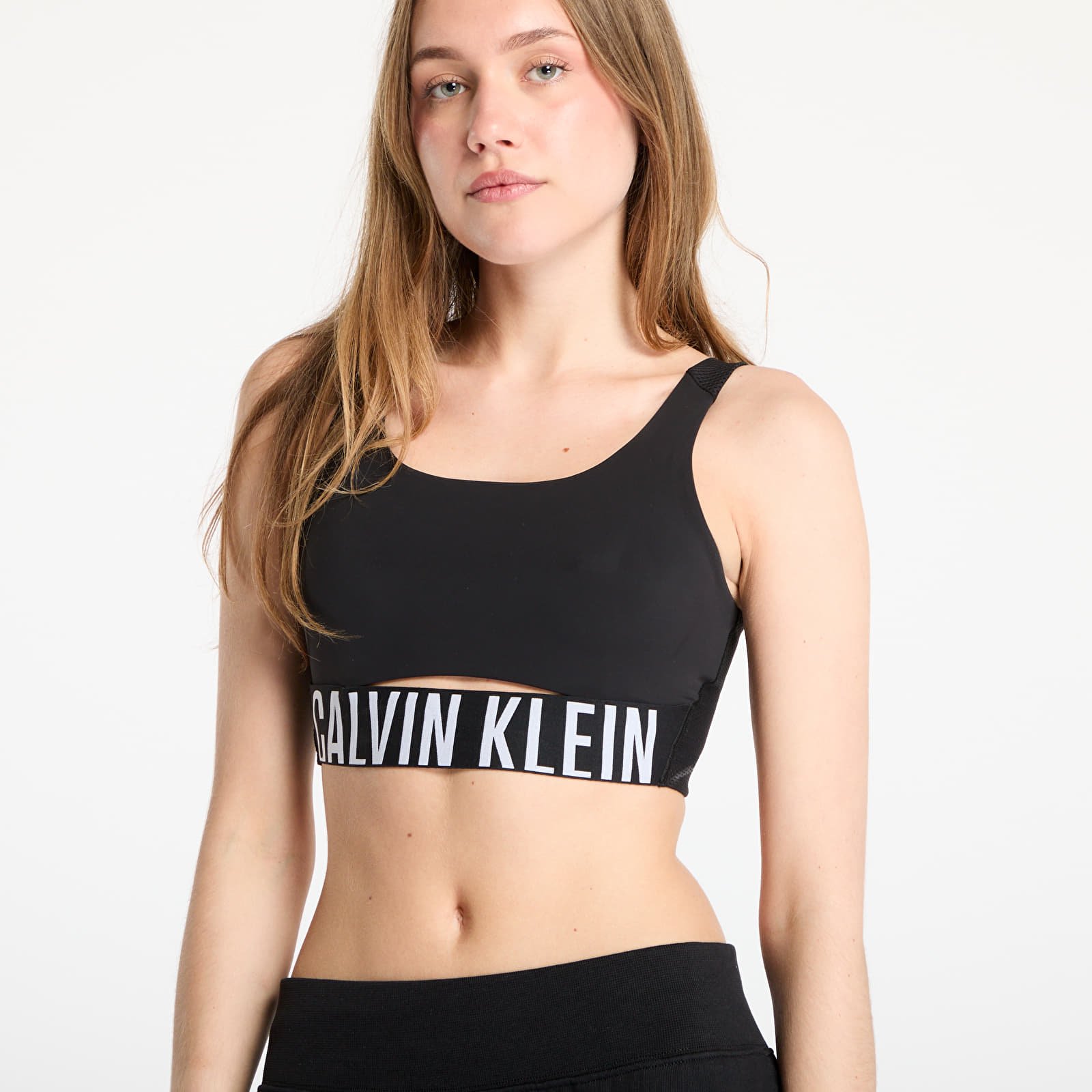 Bras Calvin Klein Sport Intense Power Medium Mesh Bra Black