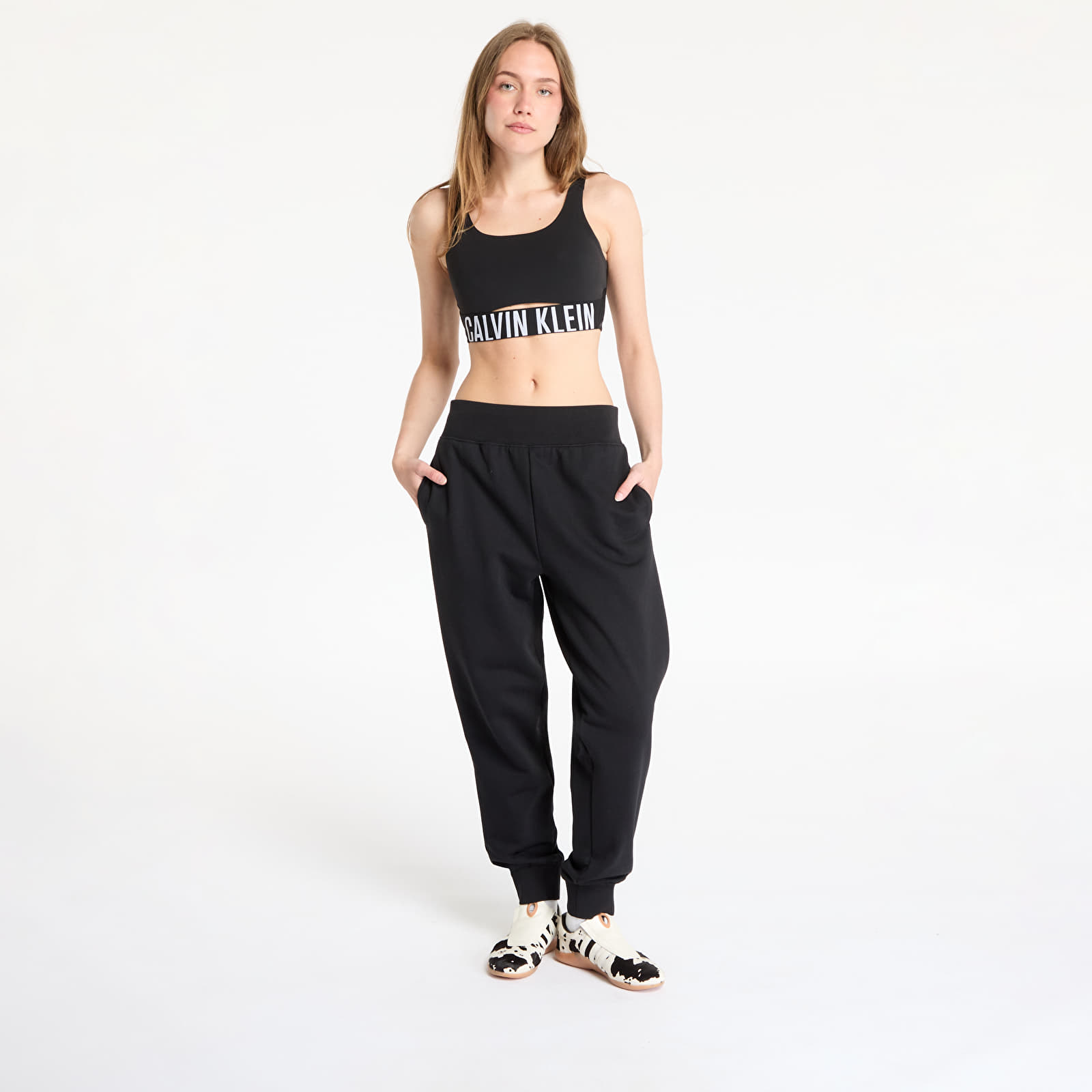 Bras Calvin Klein Sport Intense Power Medium Mesh Bra Black