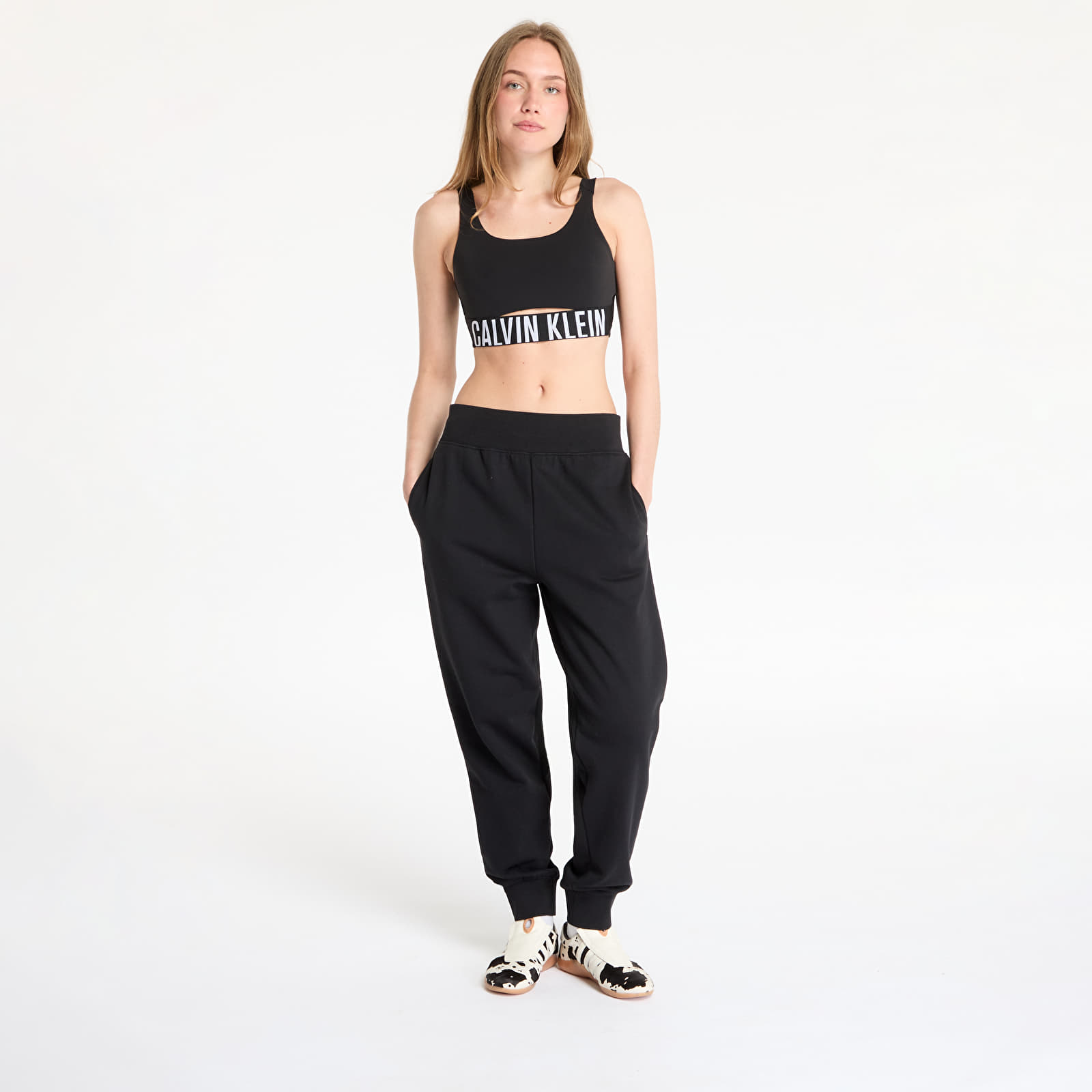 Pantalones de chándal para mujer Calvin Klein Sport Pw - Jogger Black