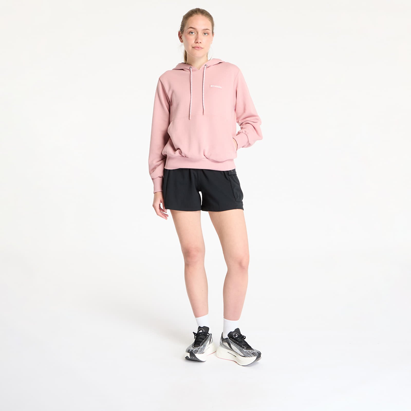 Naiste kampsunid Columbia Marble Canyon™ French Terry Hoodie Eraser Pink