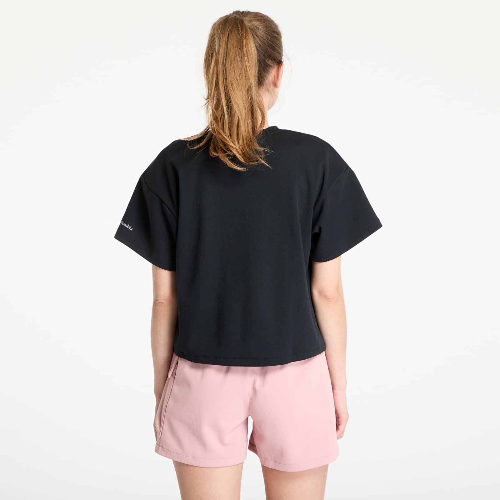 Naiste T-särgid Columbia Granite Point™ Knit Short Sleeve Tee Black